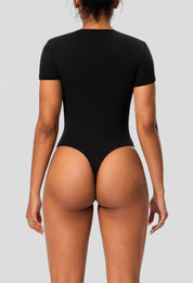 Gleamshape – T-Shirt-Look Tanga Bodysuit
