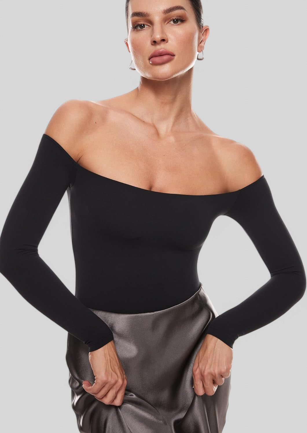 Gleamshape - Longsleeve Tanga Bodysuit