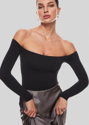 Gleamshape - Longsleeve Tanga Bodysuit