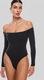 Gleamshape - Longsleeve Tanga Bodysuit