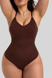 Gleamshape - Tanga Bodysuit mit Ausschnitt