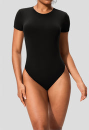 Gleamshape – T-Shirt-Look Tanga Bodysuit