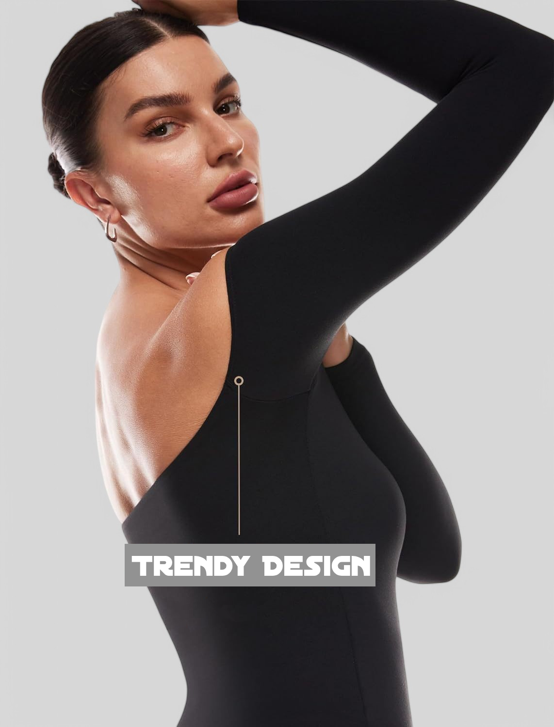 Gleamshape - Longsleeve Tanga Bodysuit