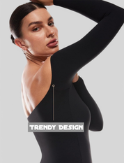 Gleamshape - Longsleeve Tanga Bodysuit