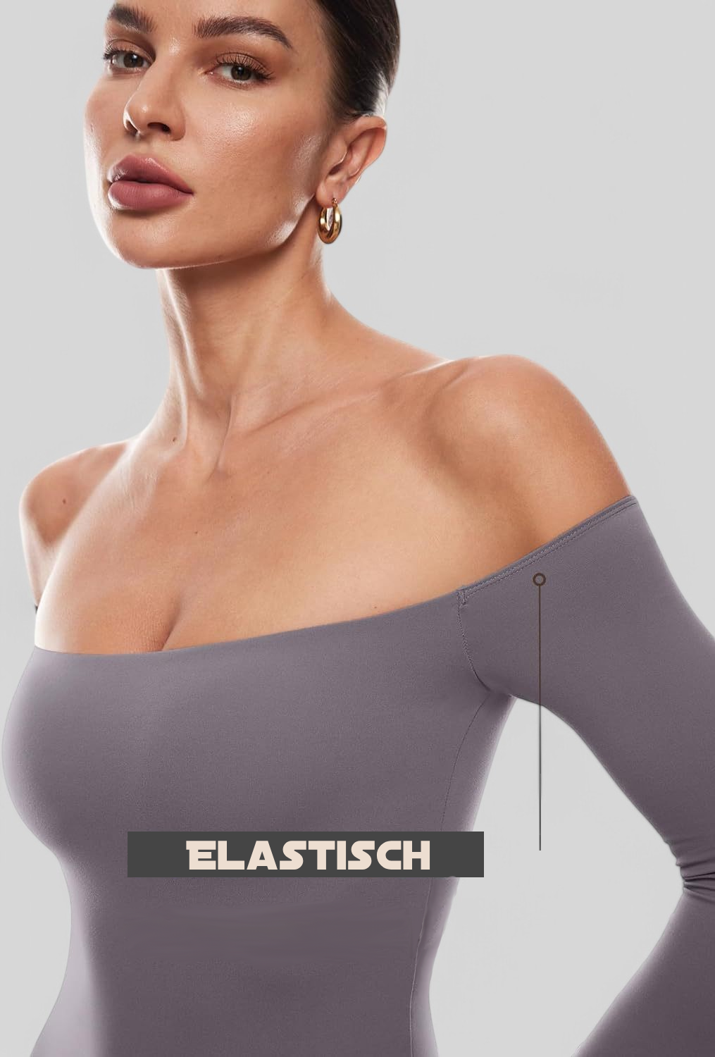 Gleamshape - Longsleeve Tanga Bodysuit