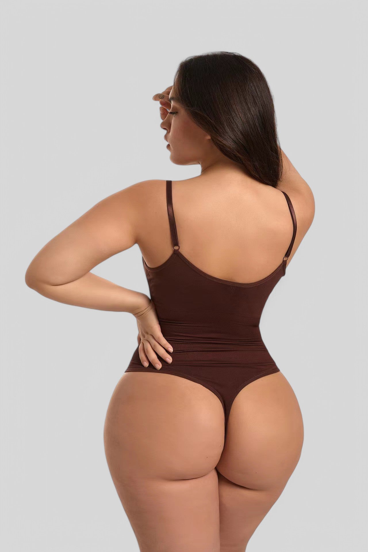 Gleamshape - Tanga Bodysuit mit Ausschnitt