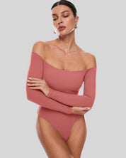 Gleamshape - Longsleeve Tanga Bodysuit