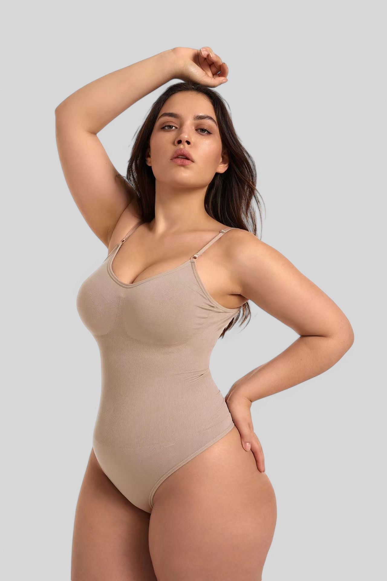 Gleamshape - Tanga Bodysuit mit Ausschnitt