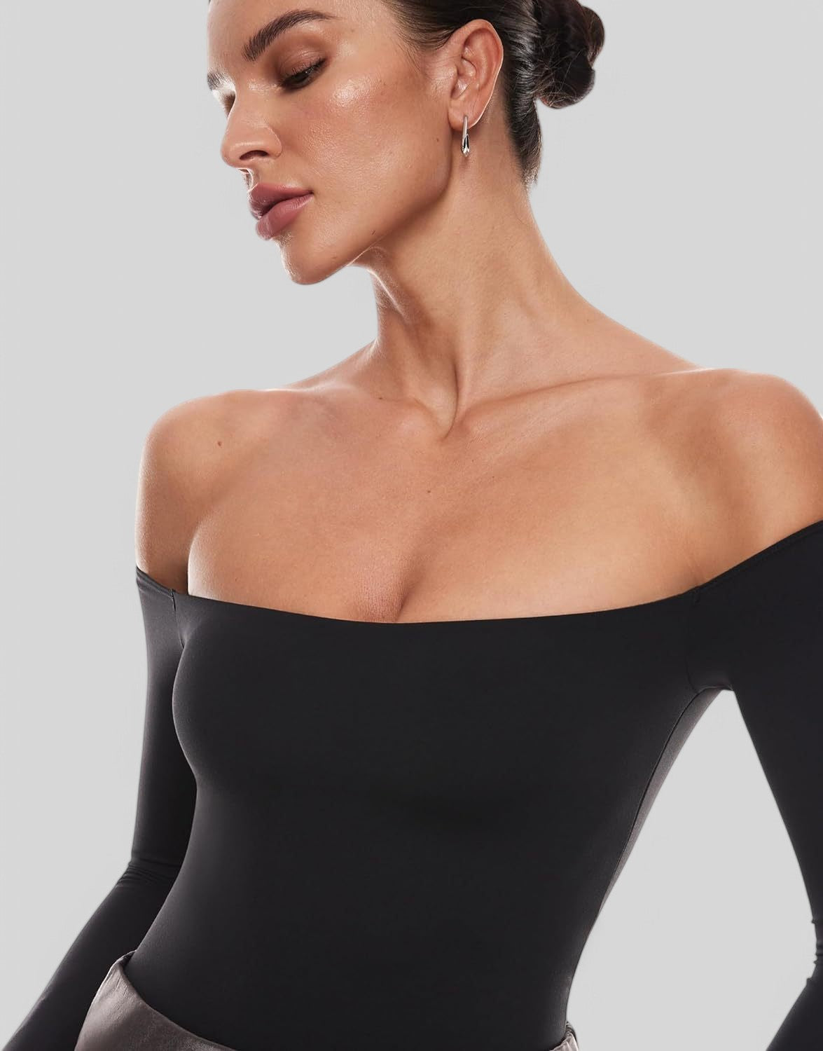 Gleamshape - Longsleeve Tanga Bodysuit