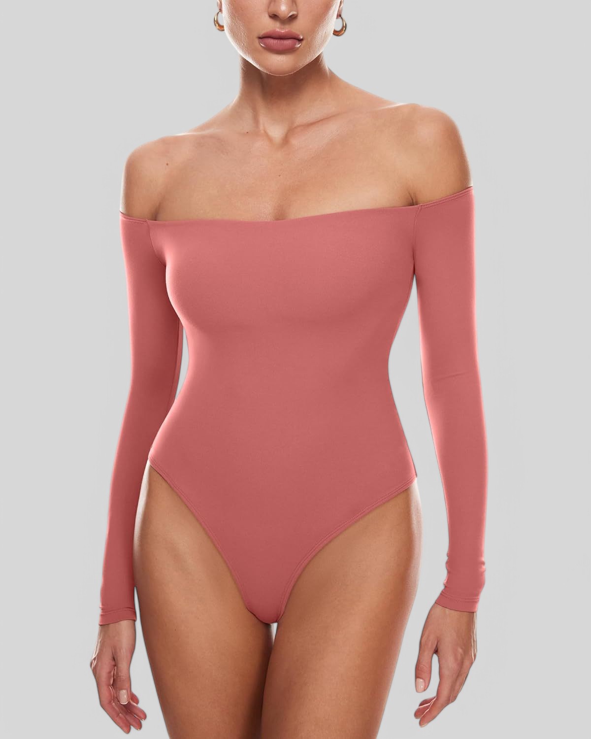 Gleamshape - Longsleeve Tanga Bodysuit