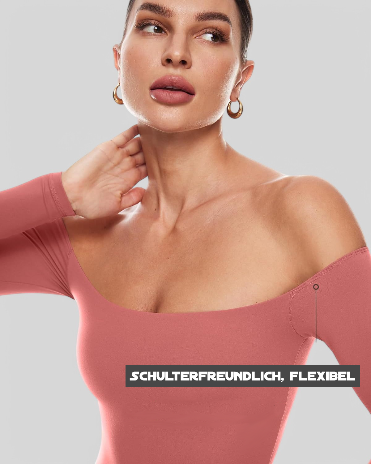 Gleamshape - Longsleeve Tanga Bodysuit