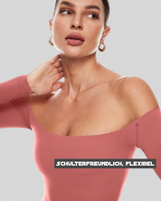 Gleamshape - Longsleeve Tanga Bodysuit